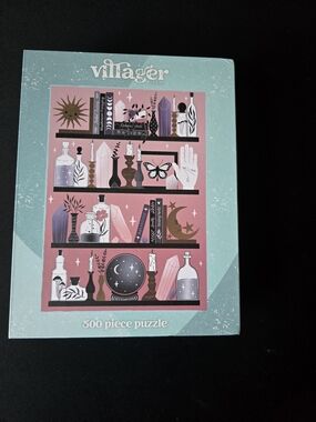 Villager 500 -Piece Jigsaw Puzzle - Mystic Bookshelf